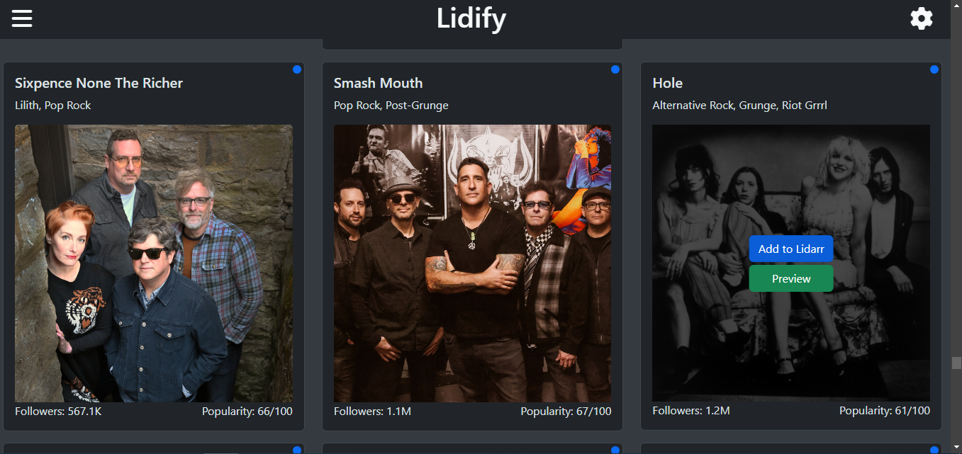 Lidify